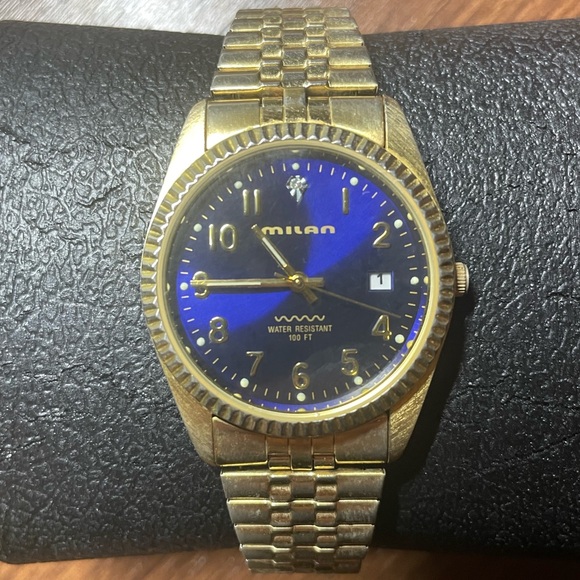 Vintage Milan Men’s Watch WR100 Ft - Picture 4 of 4